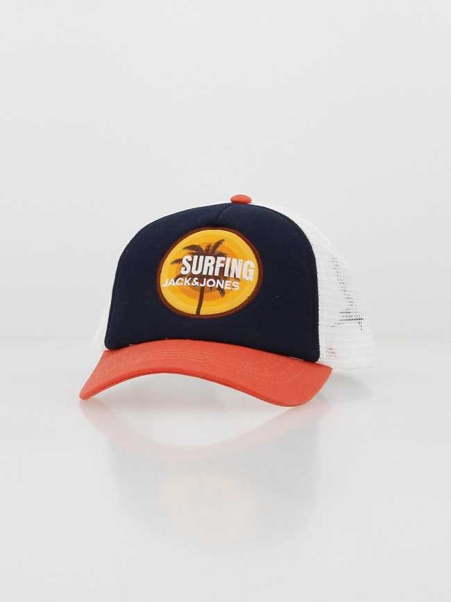 Casquette byron surf trucker multicolore garçon - Jack & Jones