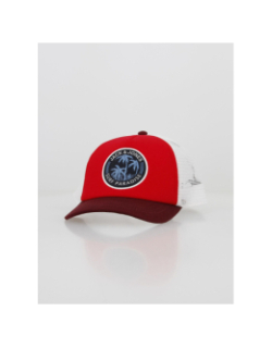 Casquette byron surf trucker rouge blanc garçon - Jack & Jones