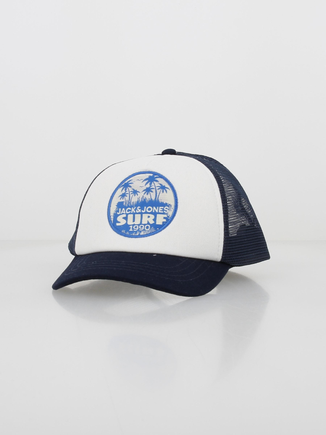 Casquette byron surf trucker bleu marine garçon - Jack & Jones