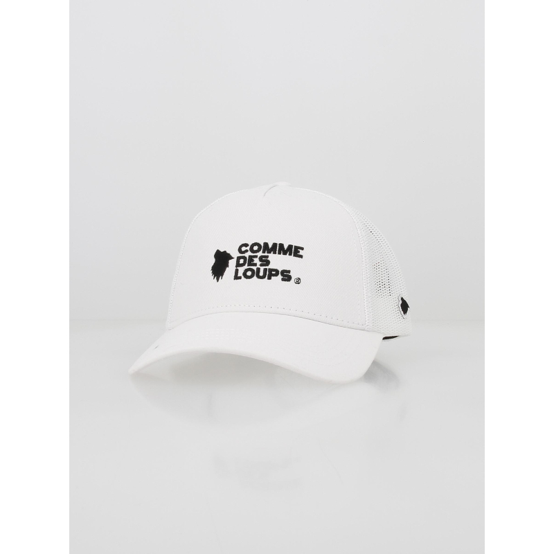 Casquette trucker blanc - Comme Des Loups