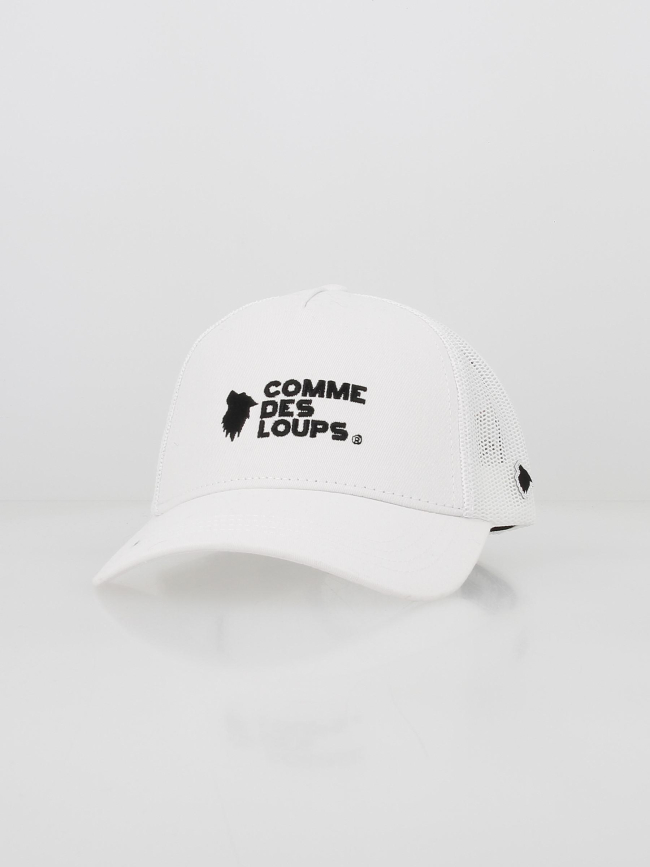 Casquette trucker blanc - Comme Des Loups