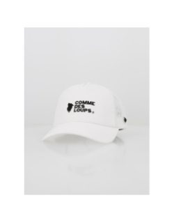 Casquette trucker blanc - Comme Des Loups