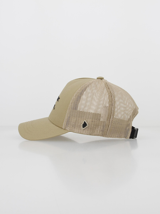 Casquette trucker beige - Comme Des Loups