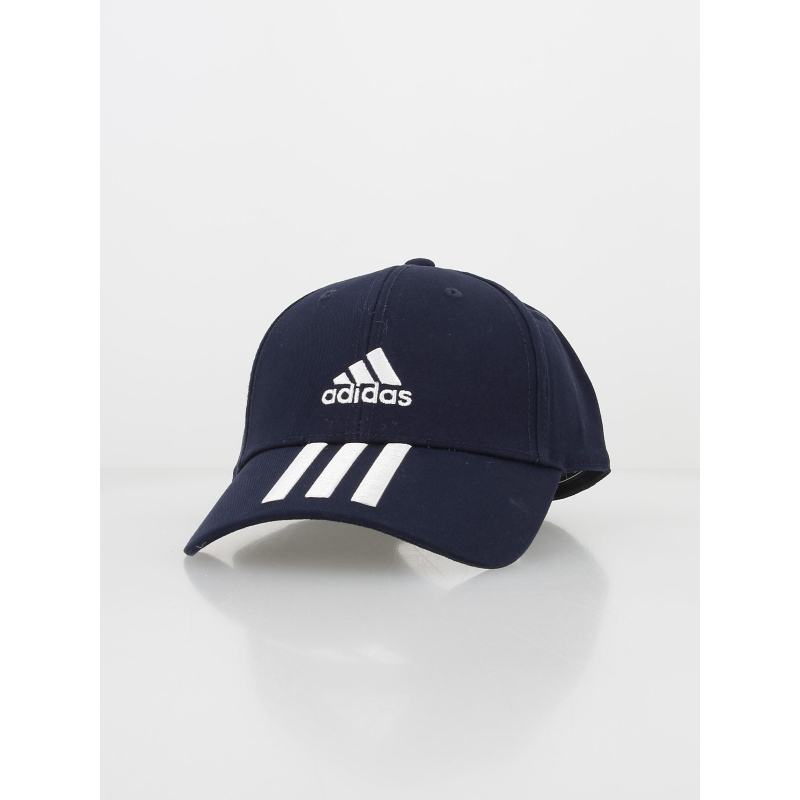 Casquette 3 stripes brodé bleu marine - Adidas