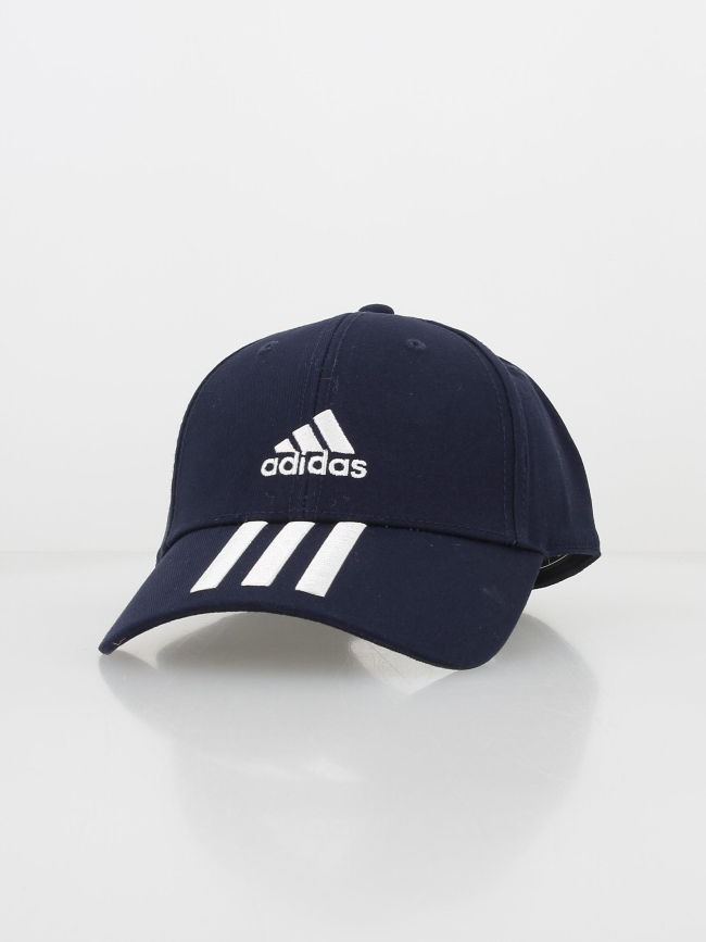 Casquette 3 stripes brodé bleu marine - Adidas