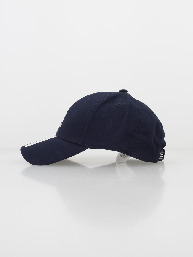 Casquette 3 stripes brodé bleu marine - Adidas