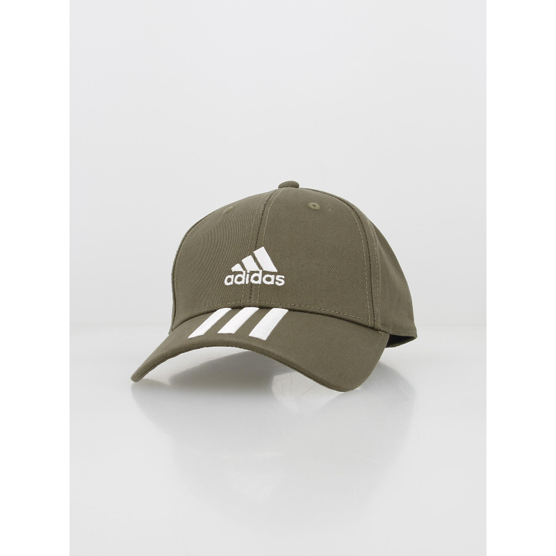 Casquette 3 stripes brodé kaki - Adidas