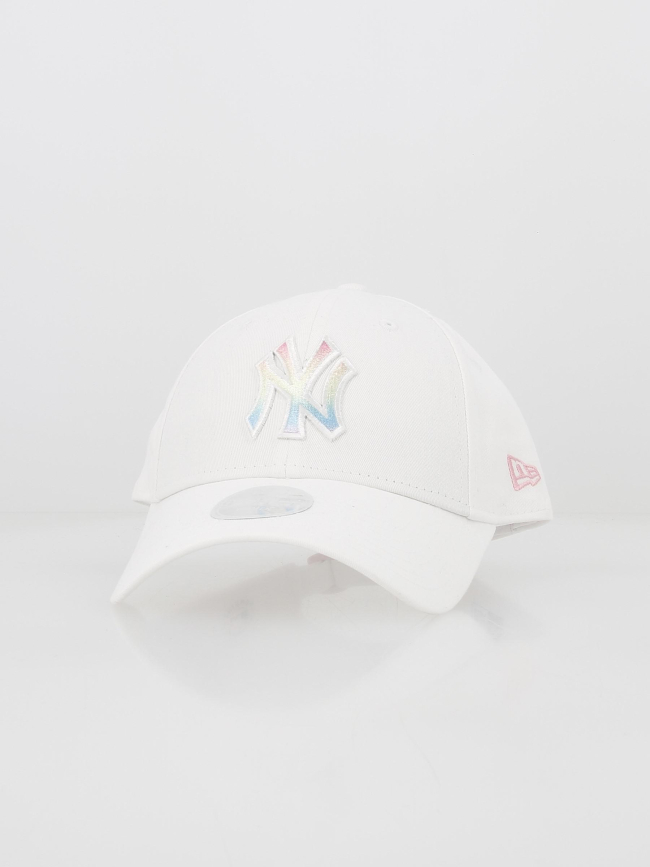 Casquette 9forty logo dégradé tie dye blanc femme - New Era