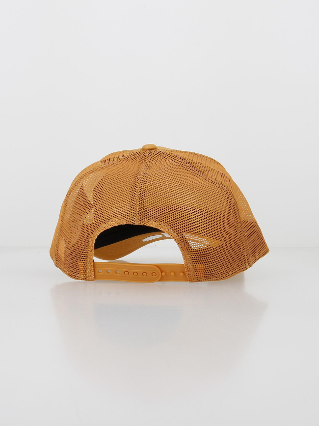 Casquette tonal mesh trucker jaune orange - New Era