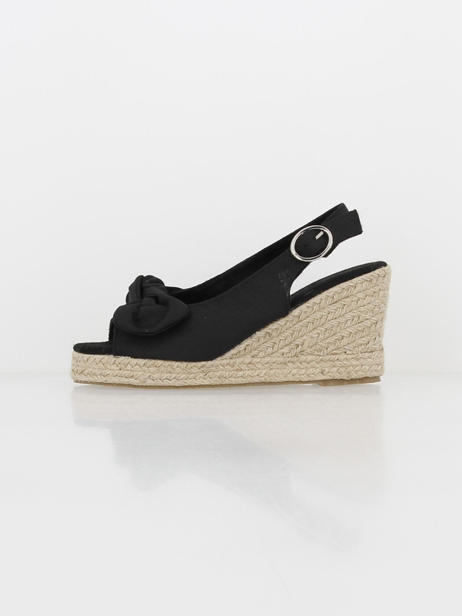 Sandales compensées espadrille felia noir femme - Vero Moda