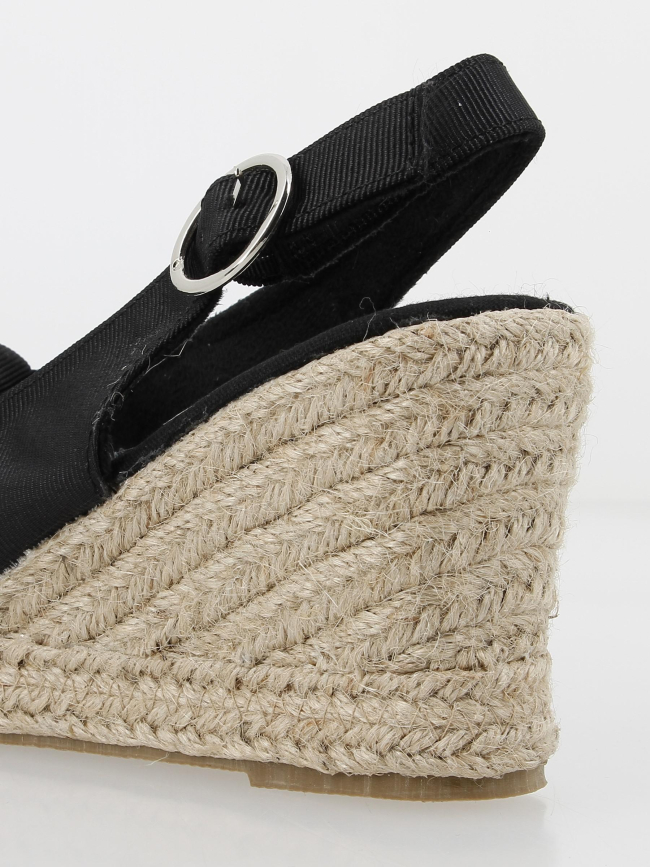 Sandales compensées espadrille felia noir femme - Vero Moda