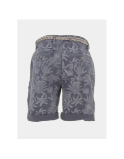 Short imprimés palmier karubi bleu homme - Deeluxe