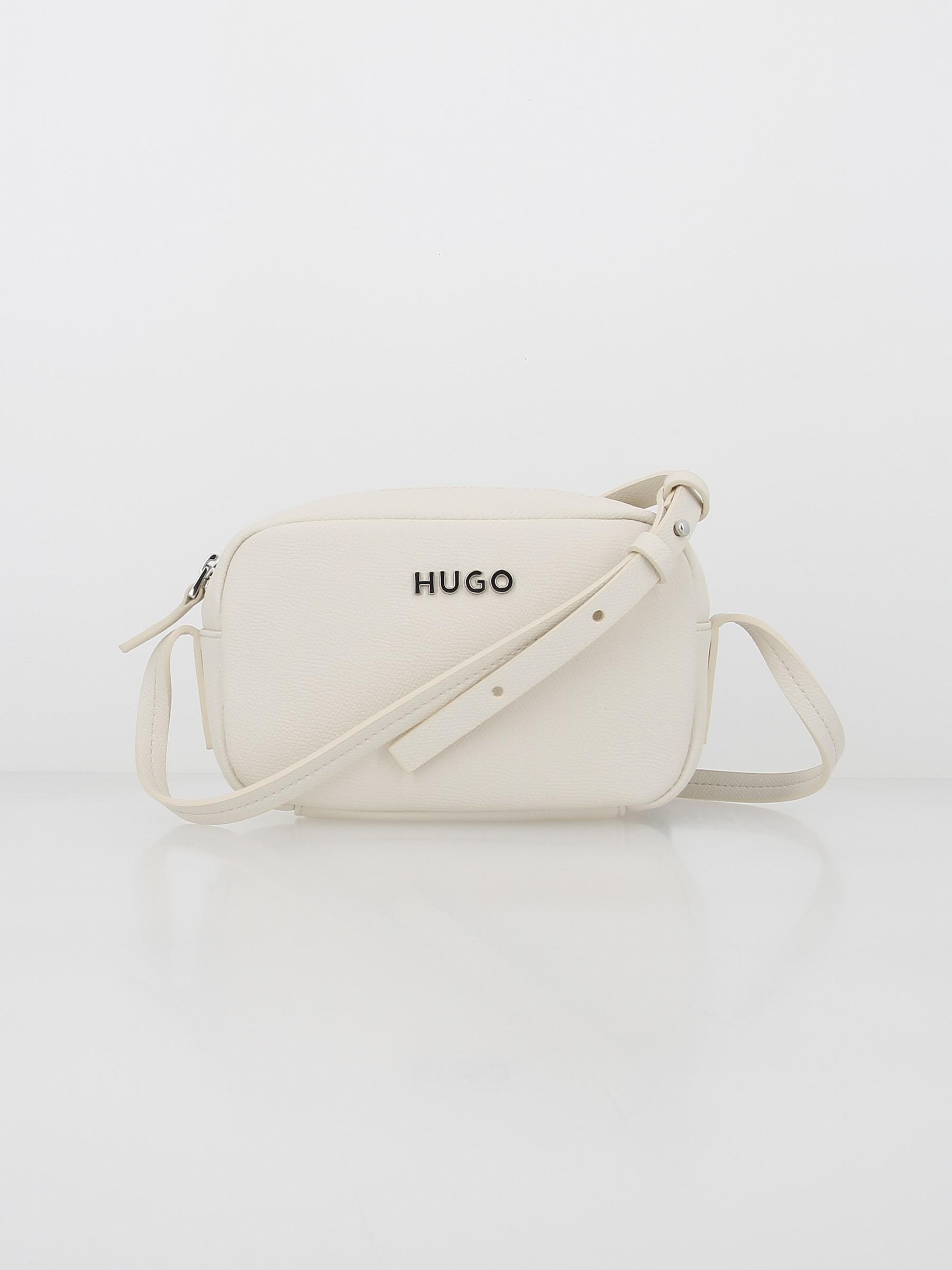 Sac bandoulière chris écru femme - Hugo