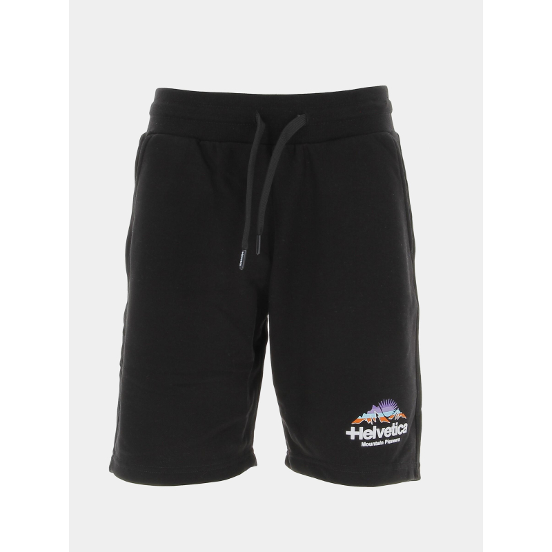 Short jogging mati noir homme - Helvetica