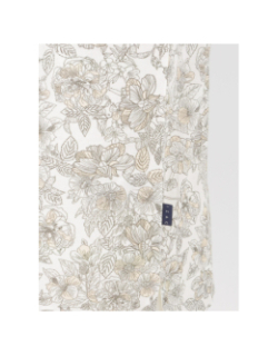 Polo à fleurs gedeon beige homme - Izac
