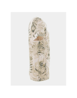 T-shirt éco palmier feuillage beige homme - Guess