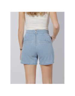 Short en jean taille haute martine bleu clair femme - Vero Moda