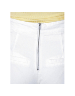 Short en jean taille haute martine blanc femme - Vero Moda