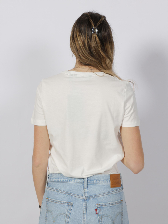 T-shirt poche summer sun caraolly blanc femme - Vero Moda