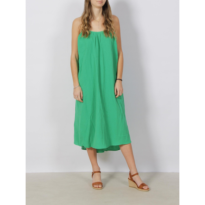 Robe midi natali vert femme - Vero Moda