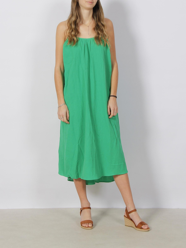 Robe midi natali vert femme - Vero Moda