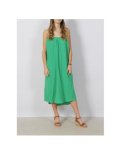 Robe midi natali vert femme - Vero Moda