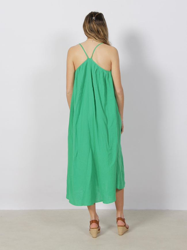 Robe midi natali vert femme - Vero Moda