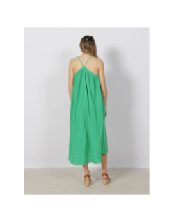 Robe midi natali vert femme - Vero Moda