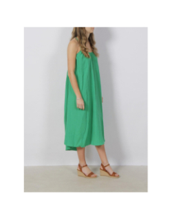 Robe midi natali vert femme - Vero Moda