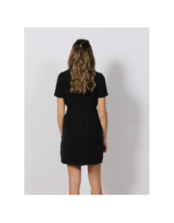 Robe chemise cintrée harper noir femme - Vero Moda