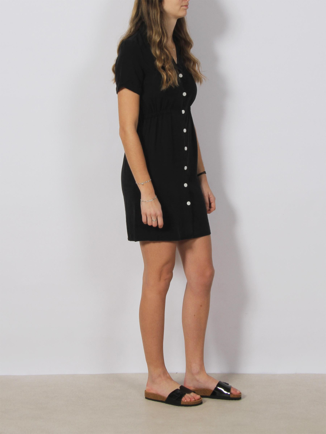 Robe chemise cintrée harper noir femme - Vero Moda