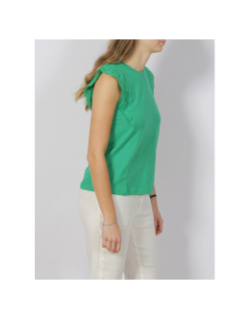 Débardeur épaule ajourée hollyn vert femme - Vero Moda