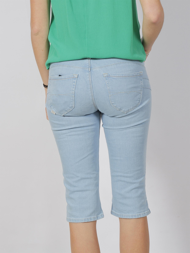 Bermuda en jean secret bleu clair femme - Salsa