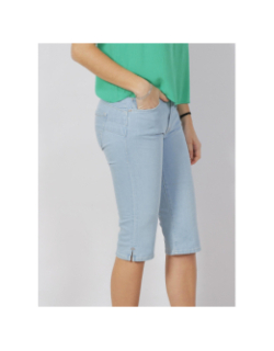 Bermuda en jean secret bleu clair femme - Salsa