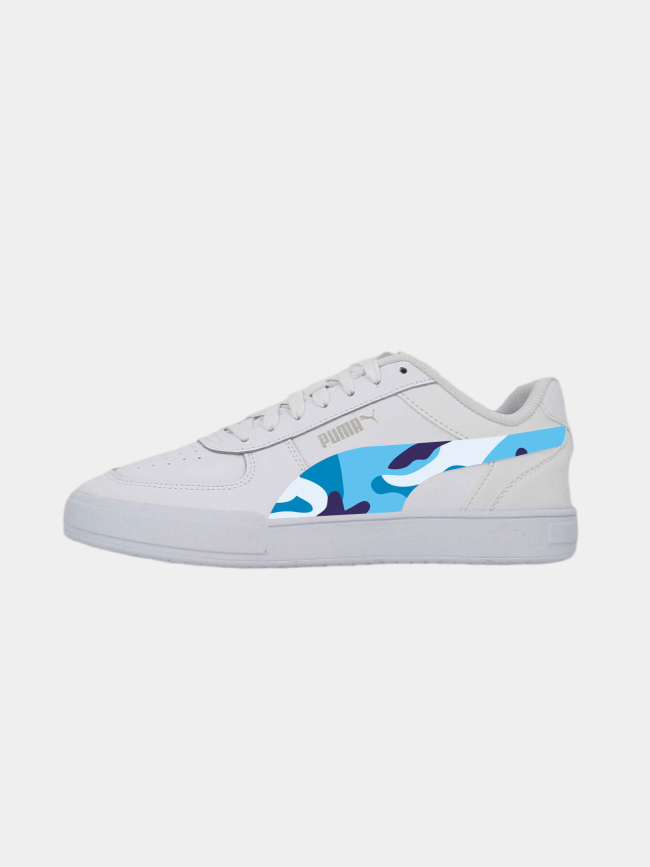 Baskets caven camo bleu blanc homme - Puma