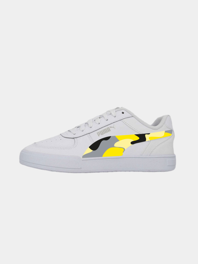 Baskets caven camo jaune blanc homme - Puma