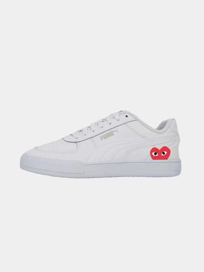 Baskets caven custom coeur blanc homme - Puma