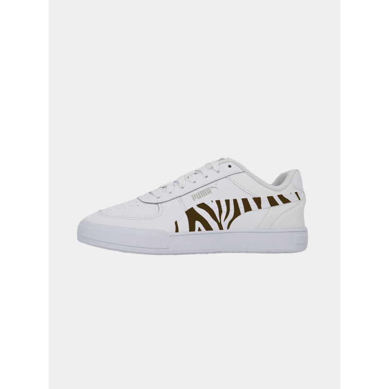 Baskets caven imprimés zèbre blanc homme - Puma