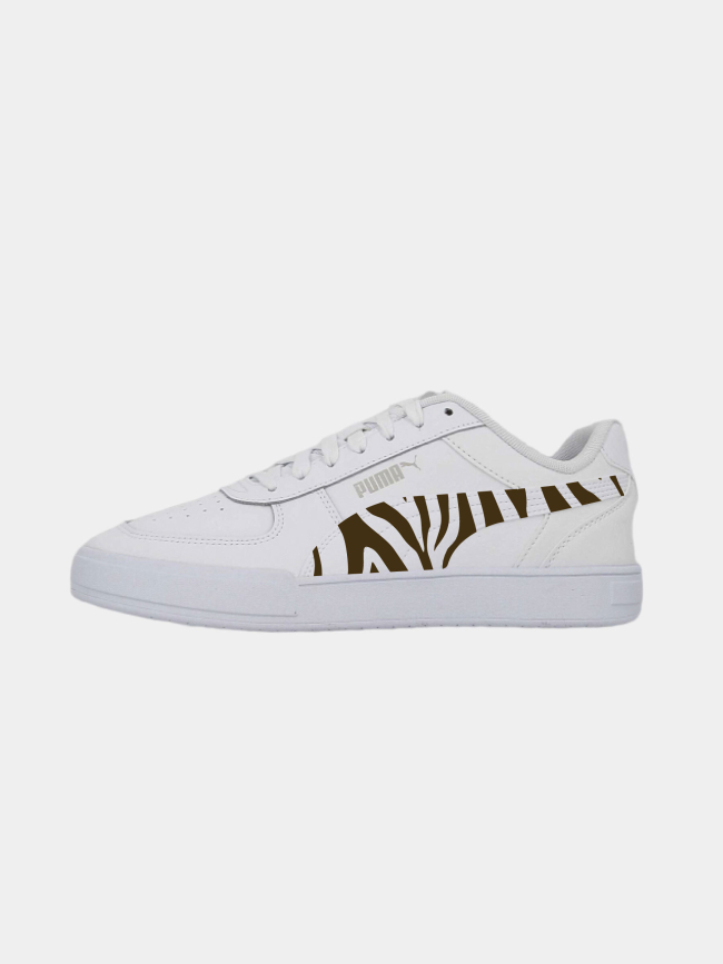 Baskets caven imprimés zèbre blanc homme - Puma