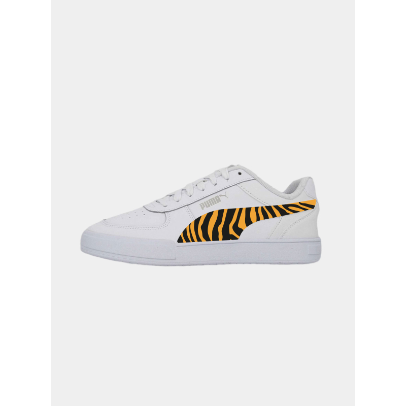 Baskets caven imprimés tigre blanc homme - Puma