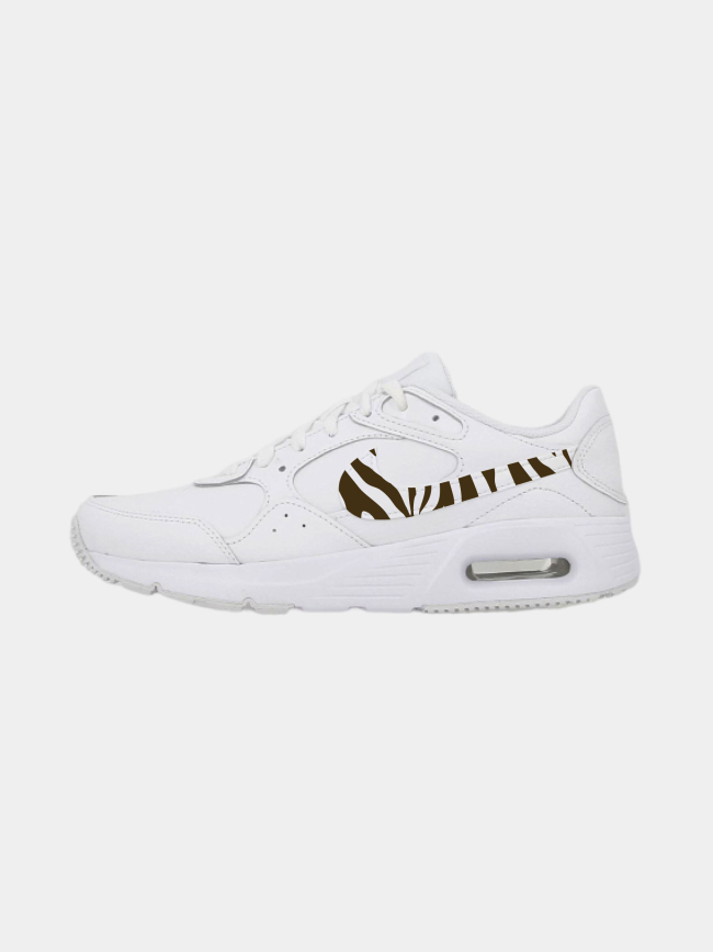 Air max baskets sc lea imprimès zèbre blanc homme - Nike