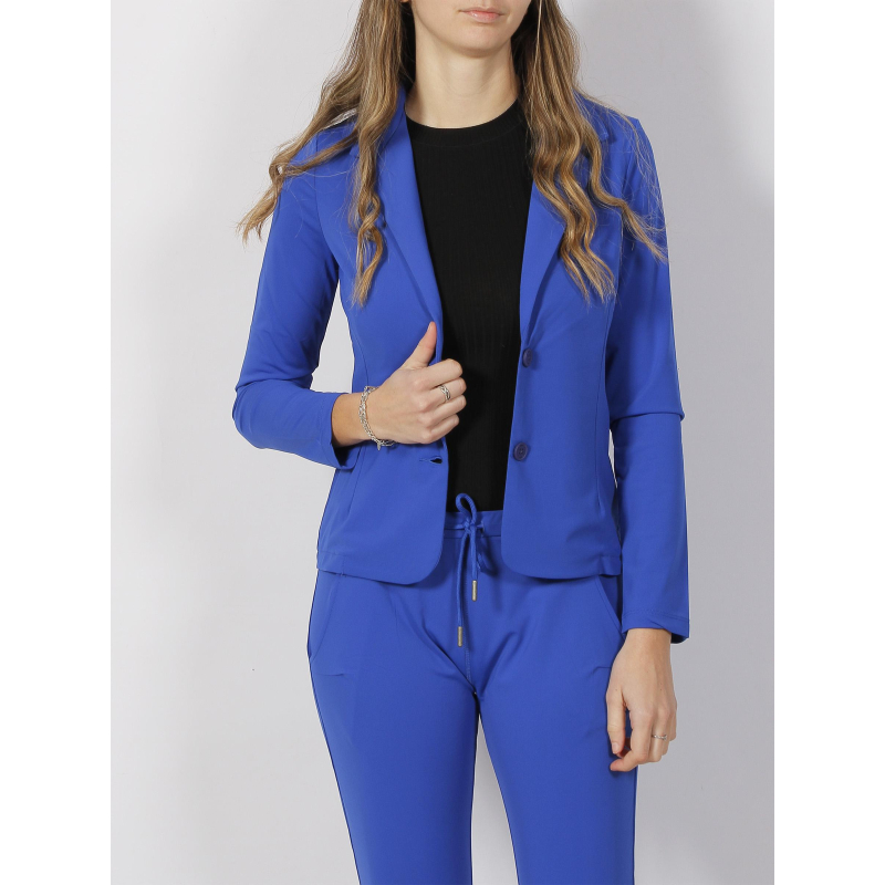 Veste blazer shirley bleu femme - HBT