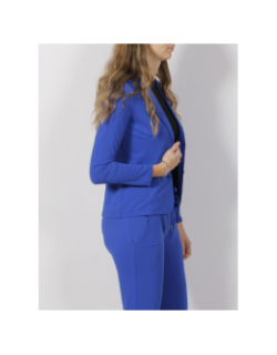 Veste blazer shirley bleu femme - HBT