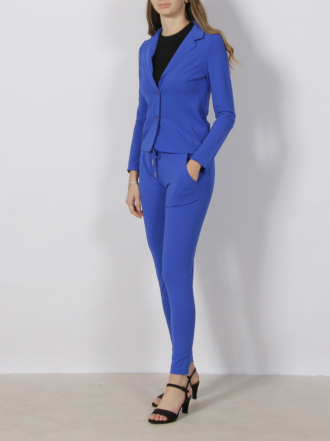 Veste blazer shirley bleu femme - HBT