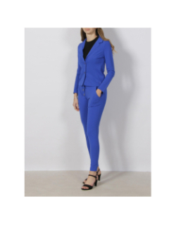 Veste blazer shirley bleu femme - HBT