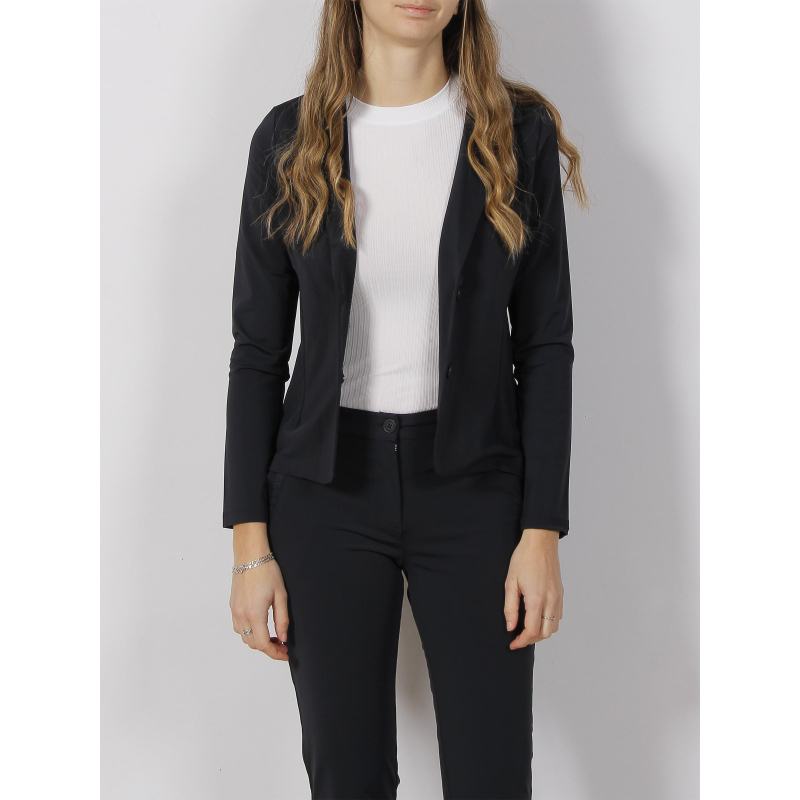 Veste blazer shirley bleu marine femme - HBT