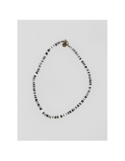 Collier ras de cou ozma blanc noir femme - Barts