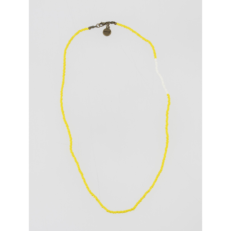 Collier de perles senjac jaune femme - Barts