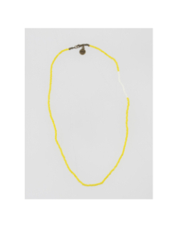 Collier de perles senjac jaune femme - Barts