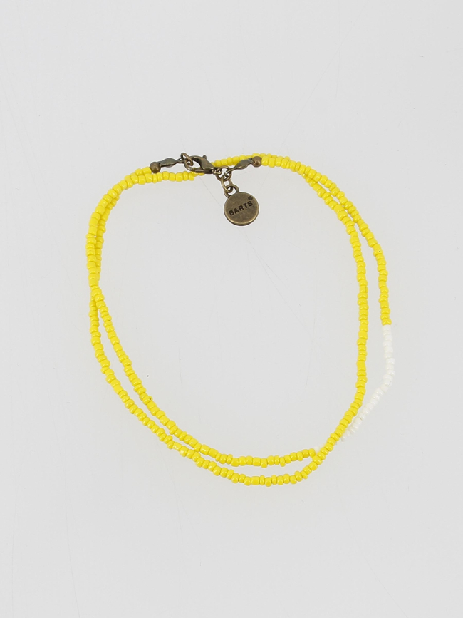 Collier de perles senjac jaune femme - Barts